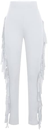 Firzero Womens Fringe Pants