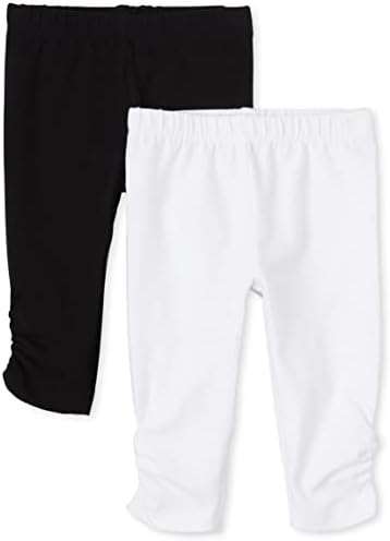 The Childrens Place Baby Girls Leggings 2 Pack Soft Stretchy and Fun