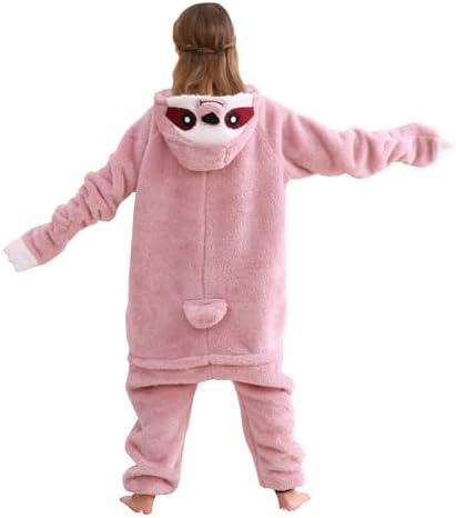 ATOZ Halloween Christmas Animal Onesie Pajamas for Kids Cozy Sleepwear with Details