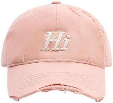 Adjustable Deep Bill Baseball Hat for Women