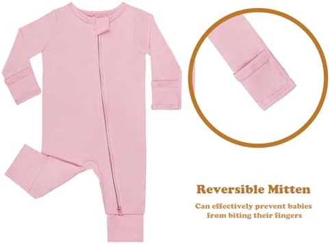 GUISBY Pajama Rompers for Baby