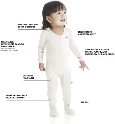 KicKee Welcome Home Zipper Footie for Boy