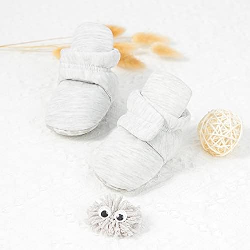 Comfy Anti-Slip Baby Booties with Grippers for Crib - Perfect First Walker