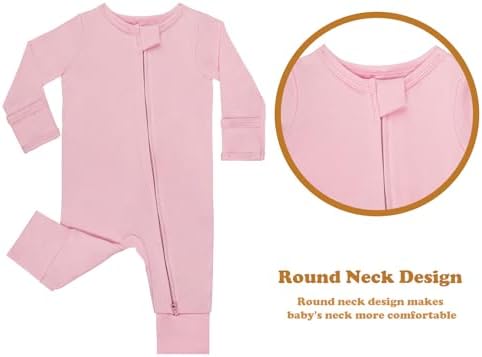 GUISBY Pajama Rompers for Baby