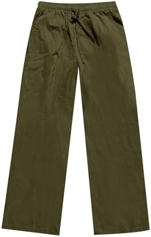 Mens Lightweight Cotton Linen Pants