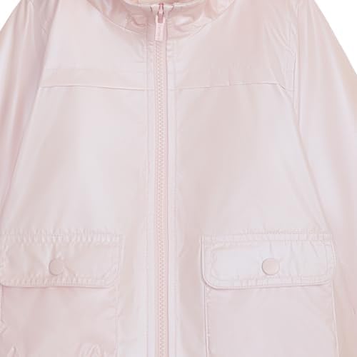 Carters Baby Girls Lightweight Fleece Lined Hooded Raincoat - Waterproof for RainShowers