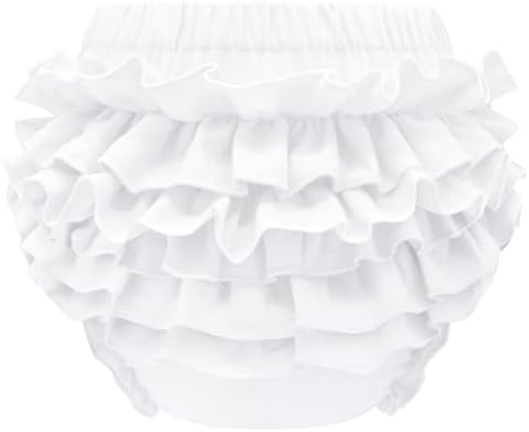 Perfect Diaper Covers for Babies - Olreco Ruffle Bloomers for Girls