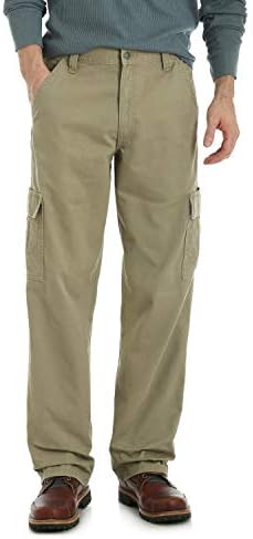 Wrangler Authentics Mens Twill Cargo Pant