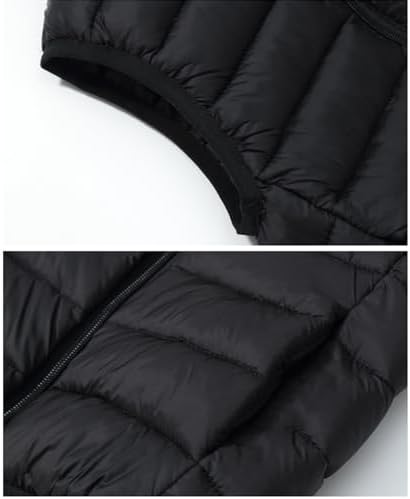 Unisex Kids Down Puffer Jacket - Stand Collar Winter Companion