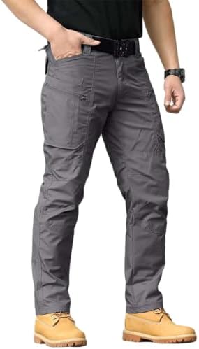 Mens Waterproof Tactical Cargo Pants