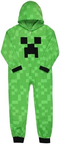 Minecraft Kids Creepers Union Suit Pajama