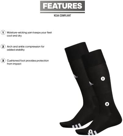 Adidas Rivalry Soccer Compression Socks for Men - Over the Calf