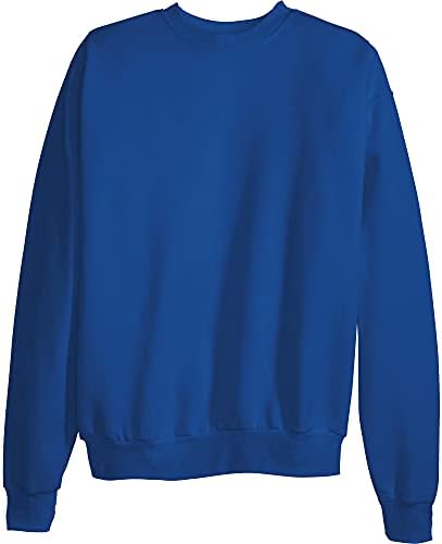 Hanes Mens EcoSmart Fleece Pullover Crewneck Sweatshirt 1 or 2 Pack