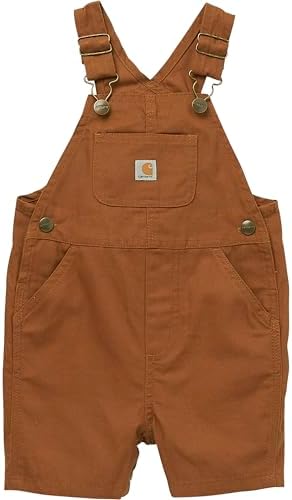 Adjustable Fit Overalls for Boys Girls Carhartt-Rated Durability Style