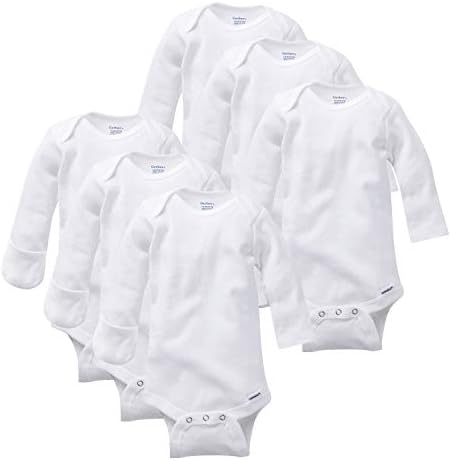 Gerber Unisex-Baby Multi-Pack Long-Sleeve Onesies