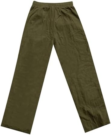 Mens Lightweight Cotton Linen Pants