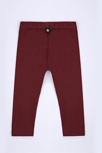Perfect Unisex Gift - Soft Cotton Leggings Elastic Waistband Fall Winter Ages 3M-5Y