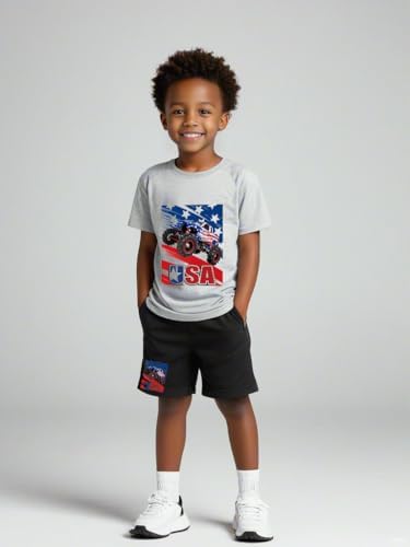 4th of July Boys Patriotic Outfit Set