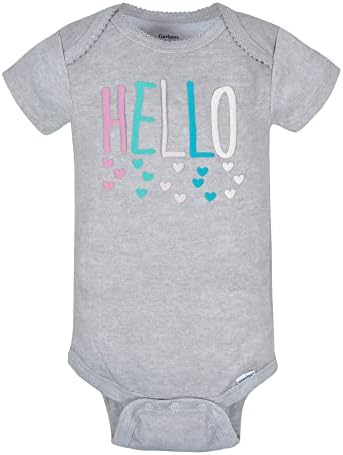 Gerber Baby Girls 8-Pack Short Sleeve Onesies