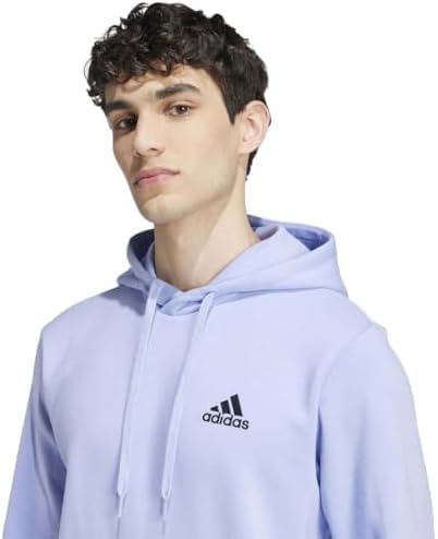 Adidas Mens Essentials Fleece Hoodie Premium Felt Fit