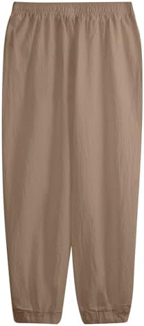 Premium Elastic waist Cotton Pants for Men - Lightweight and Breathable