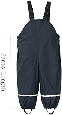 Rain Dungarees - Toddler Daily waterproof and windproof rain jacket for girls boys