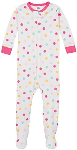 Gerber Baby Girls 4-Pack Pajamas