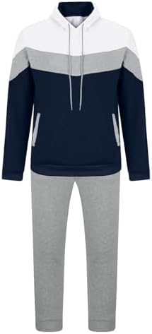 Cambkatl Mens Tracksuit Set Warm Comfortable for Any Season