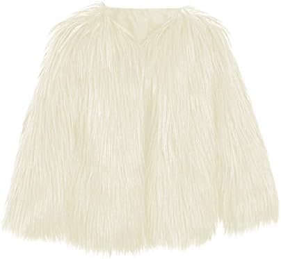 Faux-Fur Jacket Coats for Kids