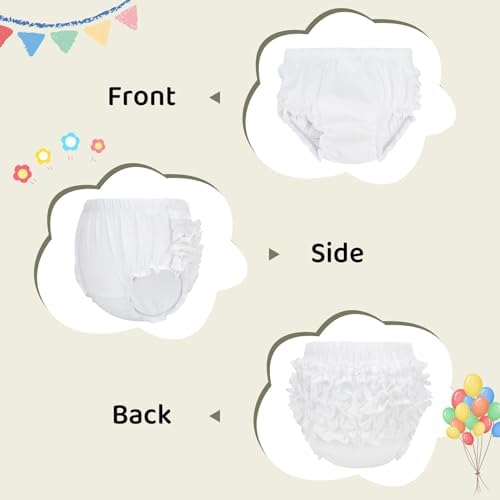 Cute Ruffle Diaper Covers for Toddler Girls