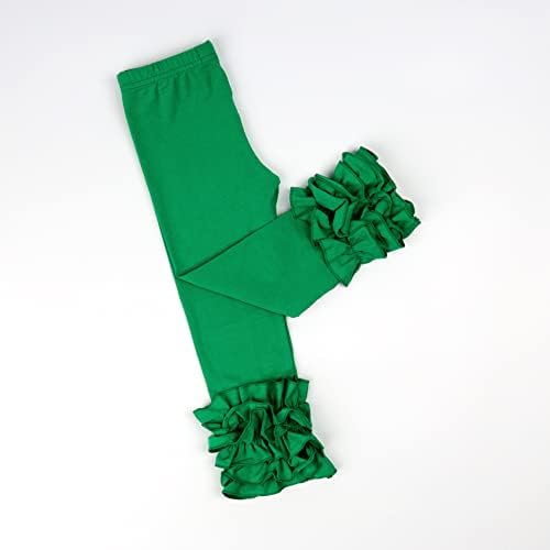 HOOLCHEAN Baby Toddler Cotton Ruffle Leggings Stretchy comfy