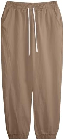 Premium Elastic waist Cotton Pants for Men - Lightweight and Breathable