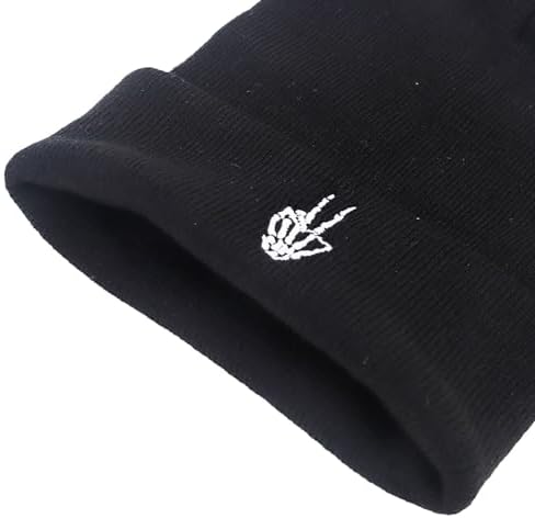 Halloween Knitted Skull Cap