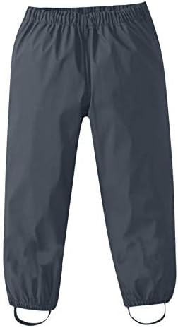 Lightweight Reflective Kids Rain Pants Safe Durable for Boys Girls
