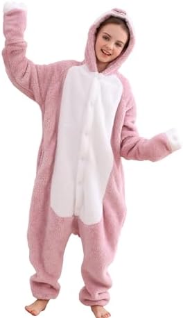 ATOZ Halloween Christmas Animal Onesie Pajamas for Kids Cozy Sleepwear with Details