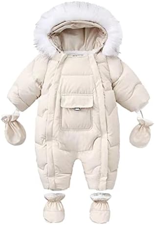 Thick Coathooded Romper for Toddler