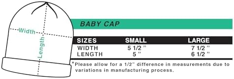 Inktastic Checkers Cupcake Baby Beanie Hat - Soft Thermal