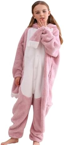 ATOZ Halloween Christmas Animal Onesie Pajamas for Kids Cozy Sleepwear with Details