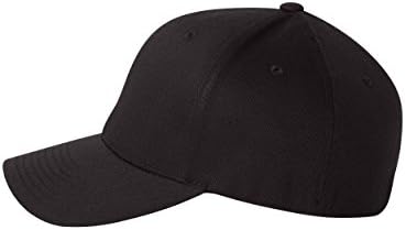 Flexfit Mens Athletic Baseball Fitted Wooly Combed Twill Cap
