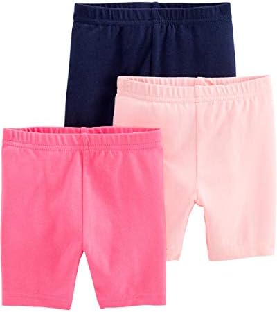 Simple Joys Bike Shorts 3-Pack for Babies Kids