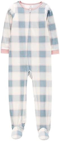 Big Girls Sleepers Pajamas Microfleece bunkers Carters