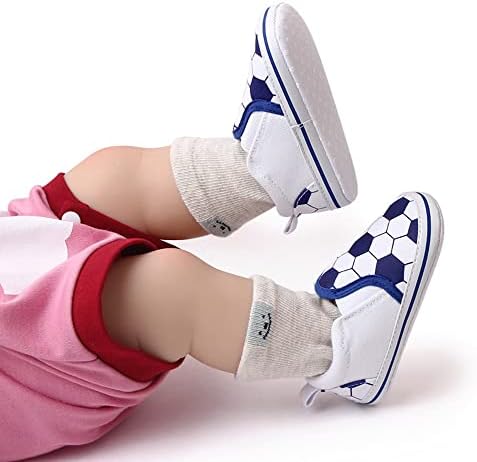 Clowora Unsex Baby Boys Girls Canvas First Walkers Shoes