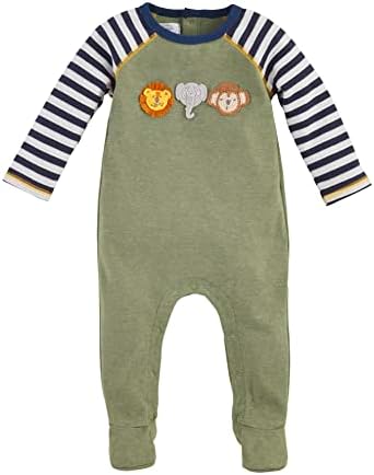 Mud Pie Safari Crochet Baby Sleepwear Set
