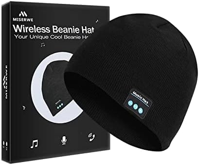 Miserwe Unisex Wireless Beanie for Warm Winter Style