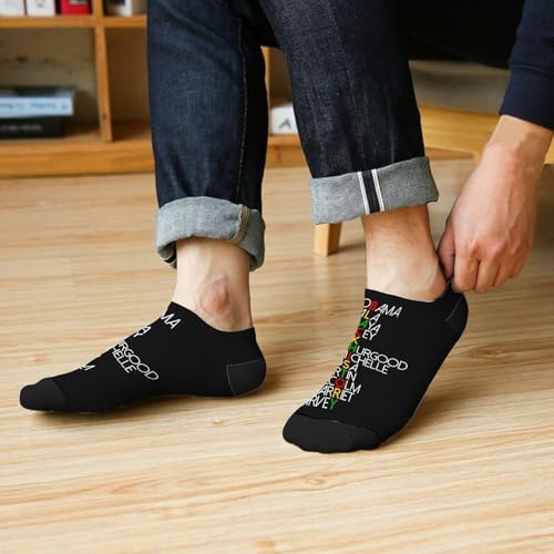 B Is For Brilliants Black Boy Kid Socks