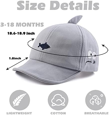 JANGANNSA Baby Duck Cap Toddler Sunhat for Spring Summer