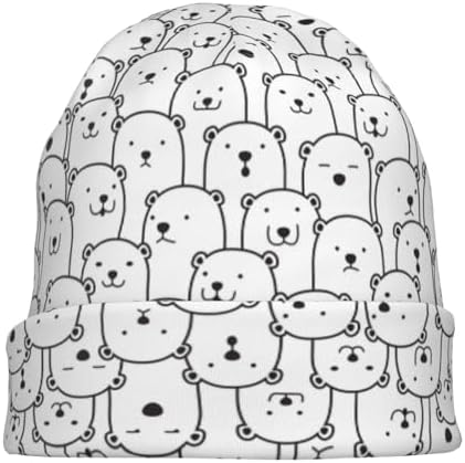 BTTLLKE Novelty Unisex Winter Beanie Hat Skull Cap