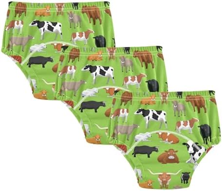 Eco-Friendly Toddler Potty Training Underwear for 2-5 Year Olds