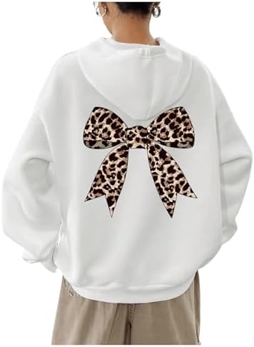 Floerns Girls Letter Graphic Hoodie Oversized Long Sleeve