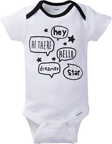 Perfect for daily wear 8-Piece Gerber Baby Onesie Bodysuits